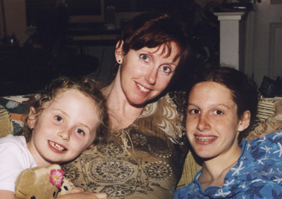 Remy, Sue and Madissen on Remy's 6th Birthday